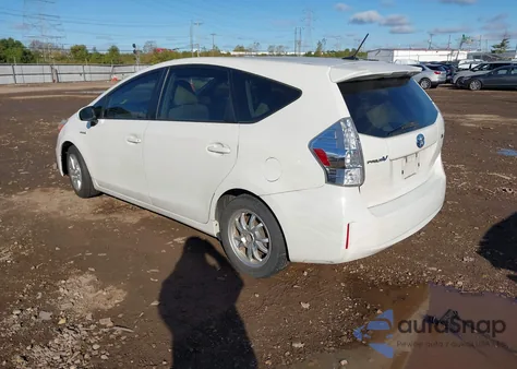 2012 Toyota Prius V Three z USA, uszkodzony, nr VIN JTDZN3EUXC3039364